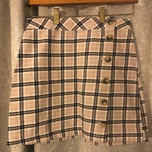 Plaid Skirt